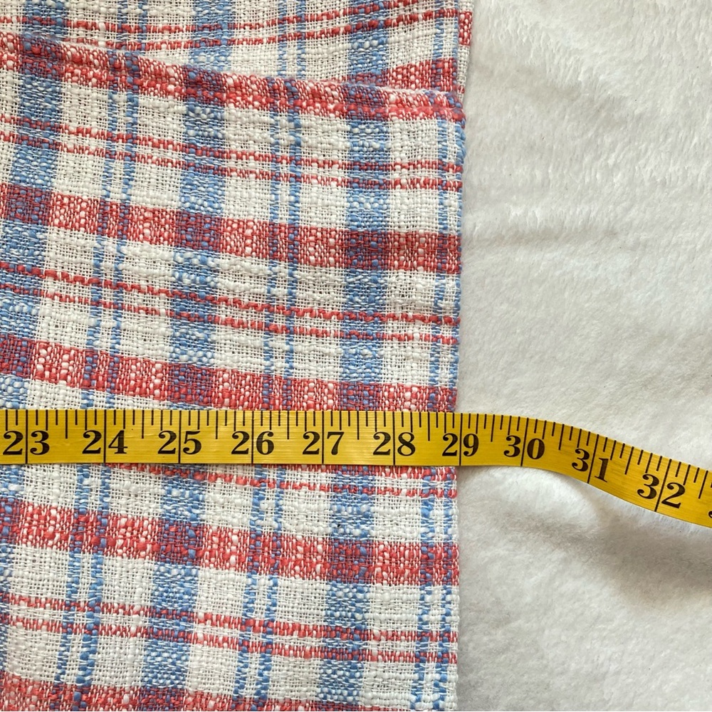 New Lascana Plaid Boucle Tweed Blazer Clueless Preppy Old Money 42/XL - Picture 11 of 16